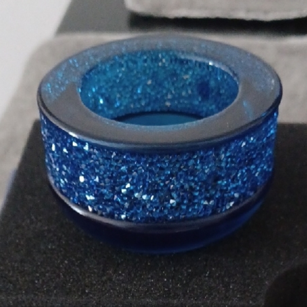 Swarovski Blue Crystal Holiday Decor